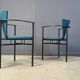 Vintage dining chairs by Belgochrom, set of 4 - 1980s