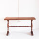 Solid wood console or side table - France, 1960