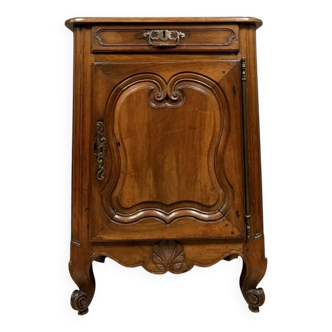 Buffet confiturier Provençal Louis XV en noyer massif