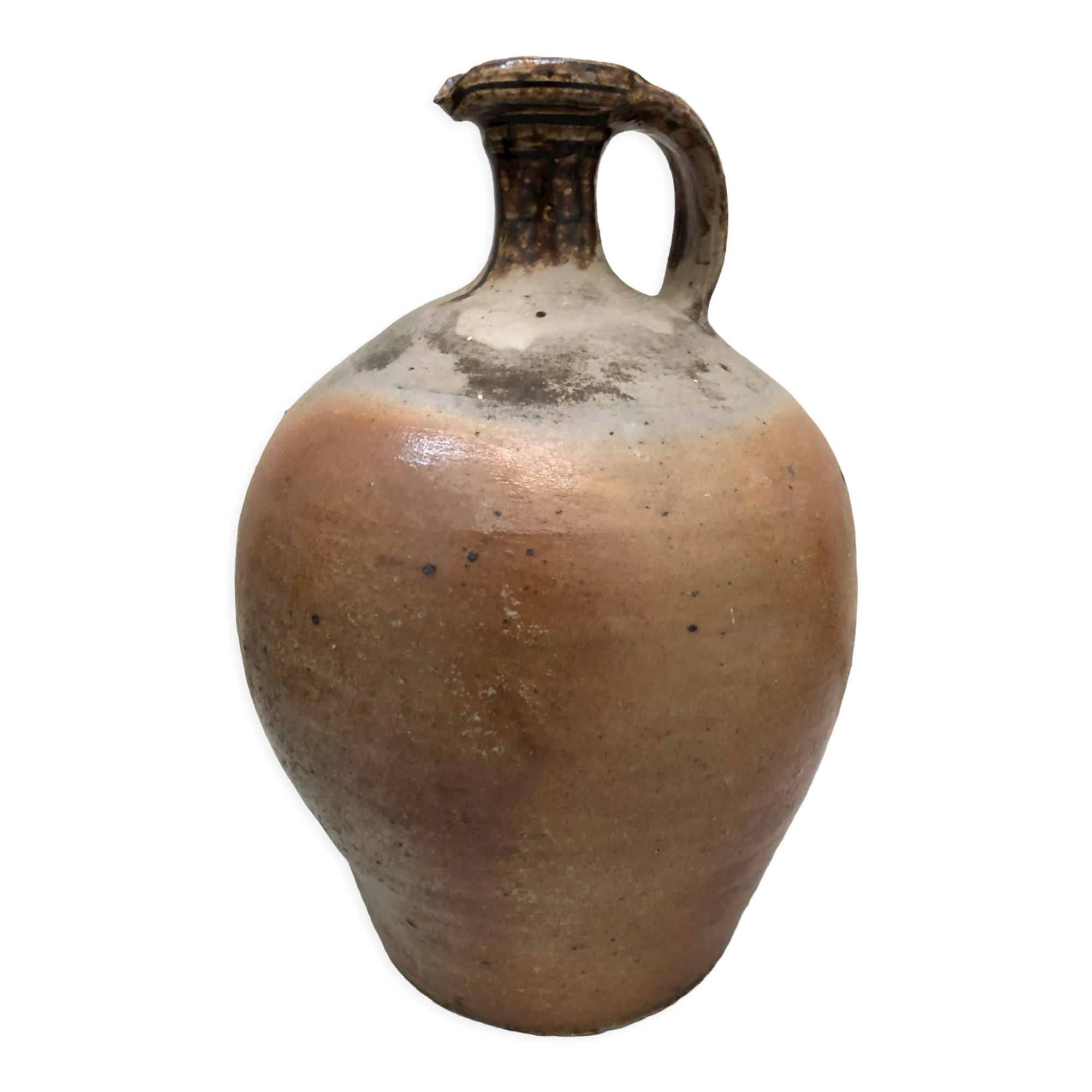 Large amphora, pitcher in glazed earth
