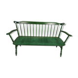 Former wooden bistro bench