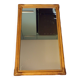 Vintage bamboo and rattan mirror 48X80cm