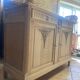 Magnificent antique buffet in solid oak – sandblasted / stripped