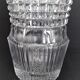 Art Deco vase in cut crystal, h - 32 cm.