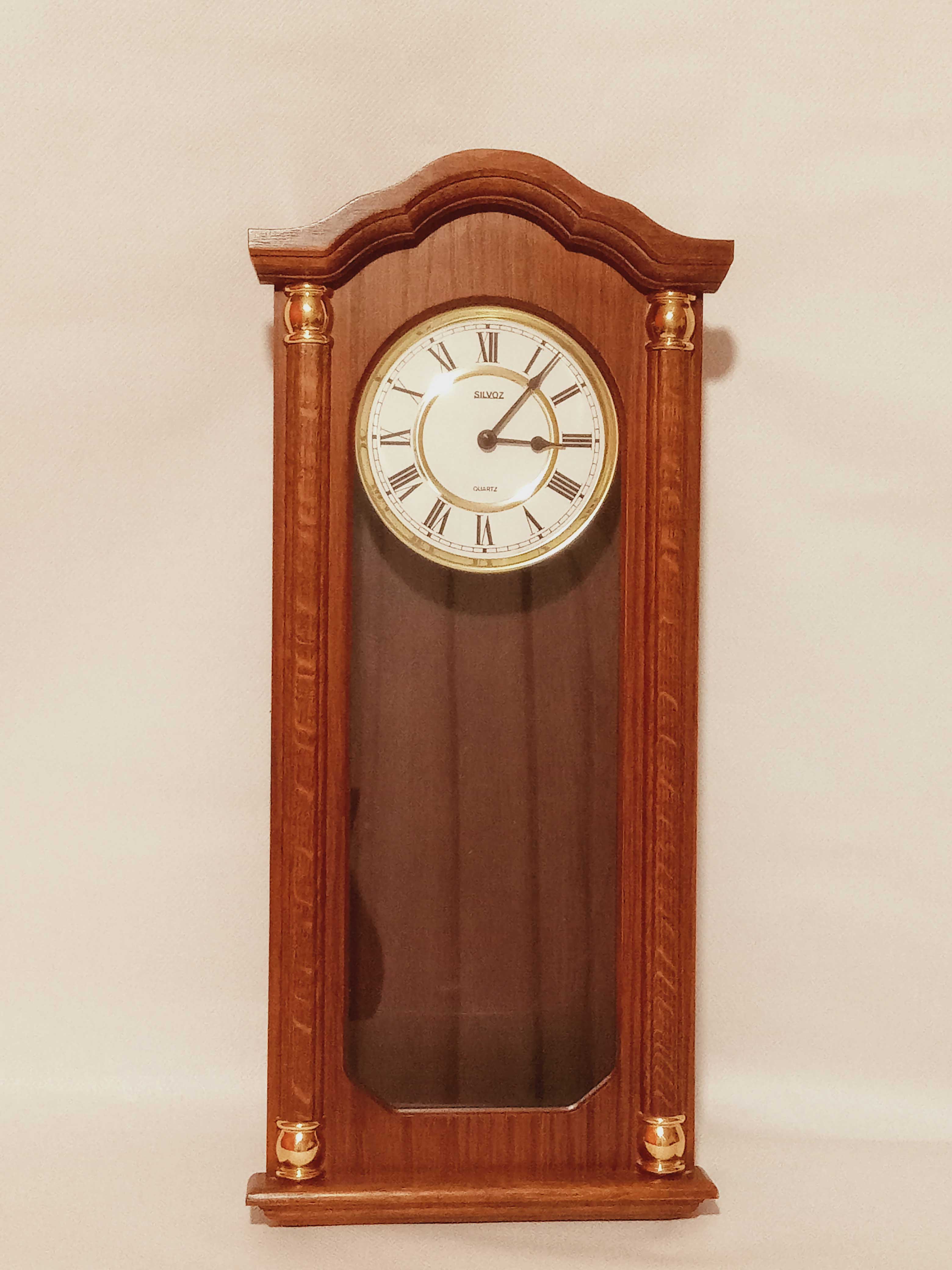Silvoz pendulum wall pendulum clock (chime).
