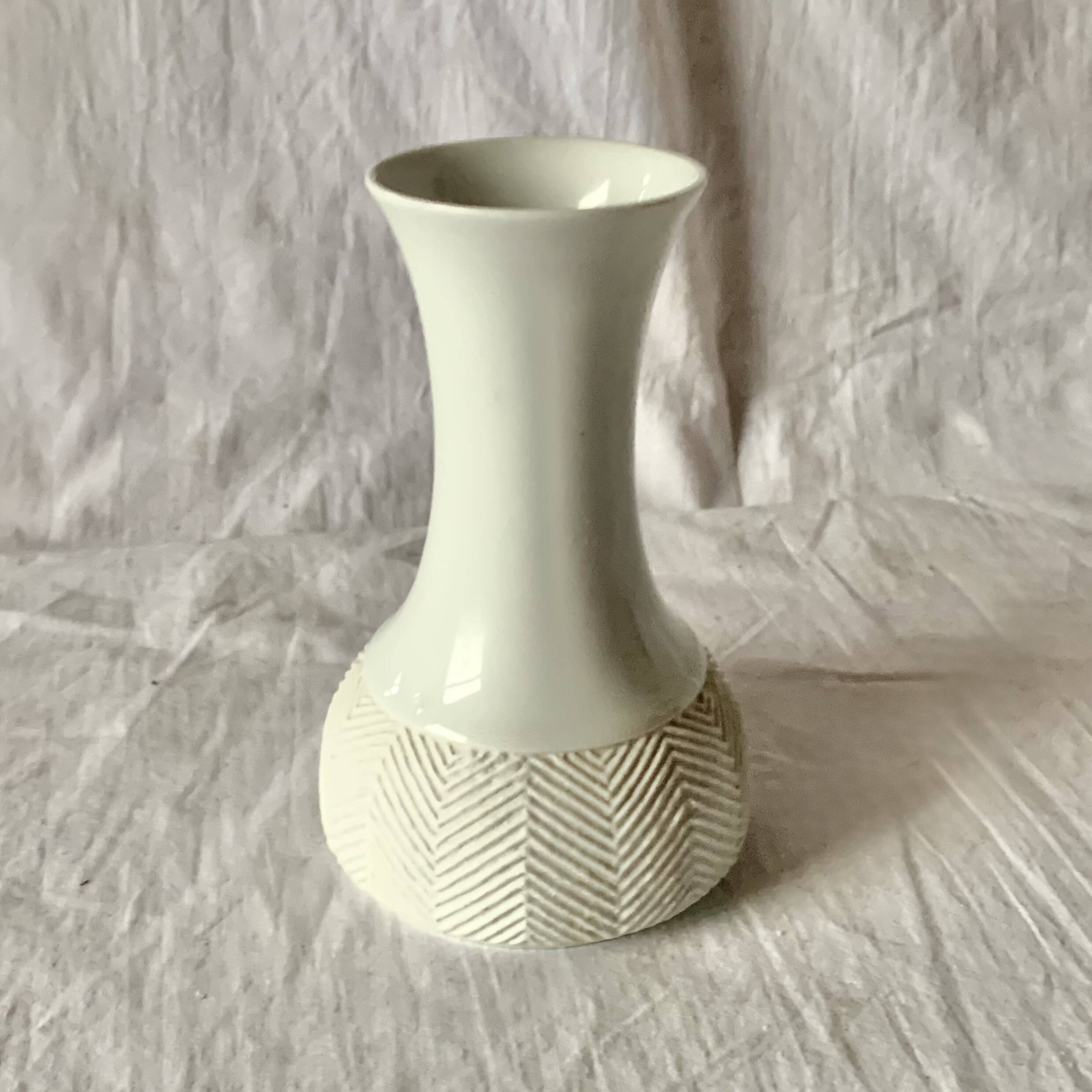 Vintage white vase Thomas Germany