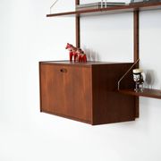 Teak shelving unit, Danish design, 1960s, manufactured in Denmark