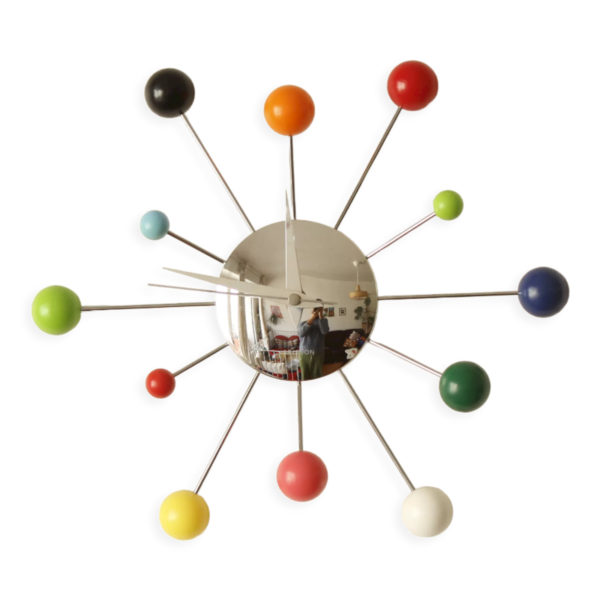 Karlsson Spider clock