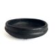 Plat Abron "Kânâh" en terre cuite fumée | Ø 23cm  diamètre | Bol africain