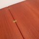 Table à manger extensible en teck, forme carrée