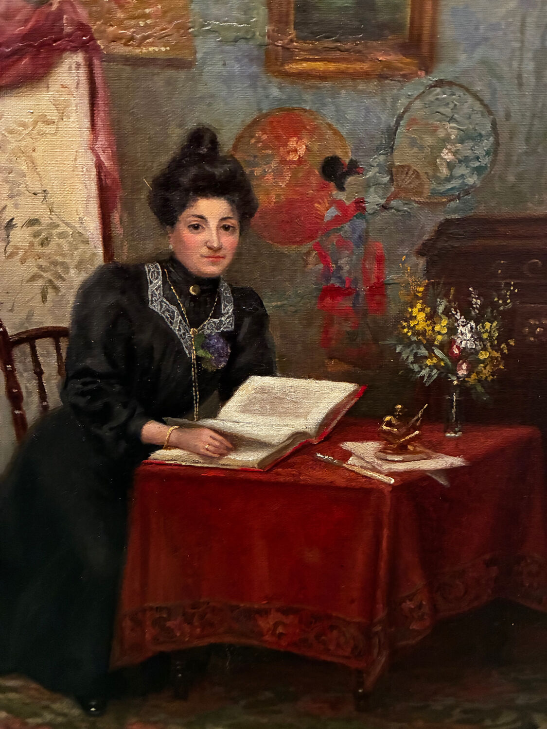 Interior scene, GP Masure, 1908