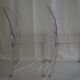 Pair of stackable chairs Victoria Ghost by Philippe Starck, Kartell