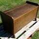 Solid oak chest