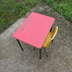 Child desk and vintage schoolboy chair