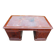 Bureau à caisson d'époque Louis Philippe en acajou du 19e siècle