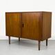 Buffet danois en teck par Børge Mogensen pour Søborg Møbelfabrik, années 1960.