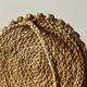 Round rope mirror from the 70s