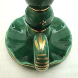 1960s ceramic candlestick