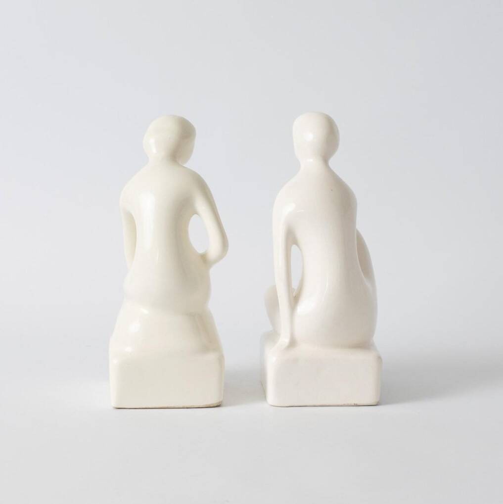 2 Royal Delft bookends 1960