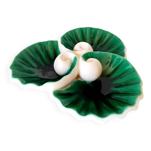Plat de service en céramique vintage 1960