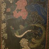 Antique Chinese lacquered coffee table