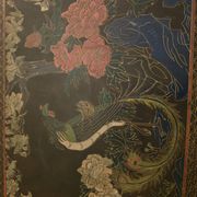 Ancienne table basse laquée chinoise