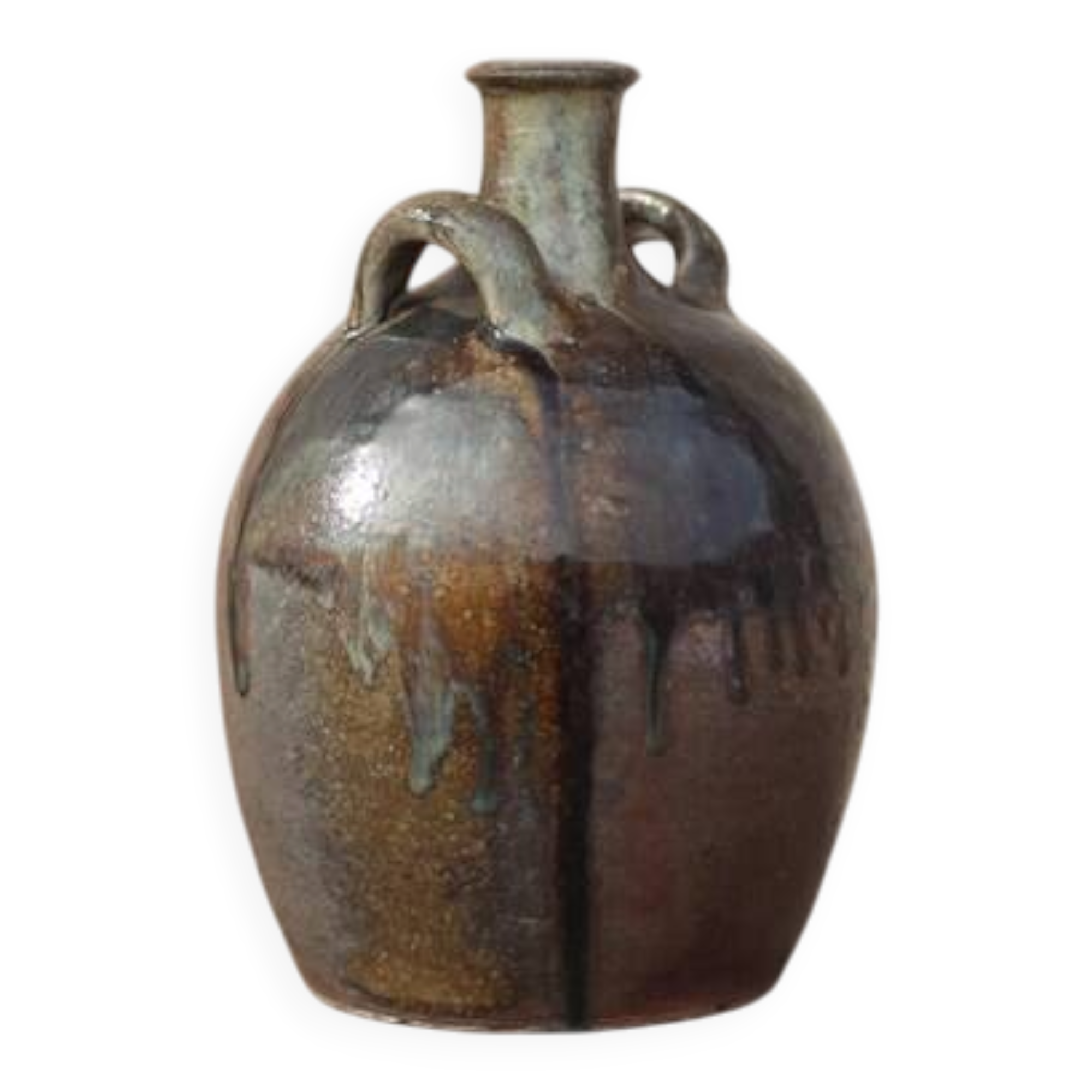 Old handled pot, antique pot, handled jar, interior decoration, collection, pottery