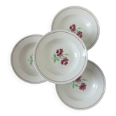 4 deep plates K&G Luneville model Rose-Mai 2106209