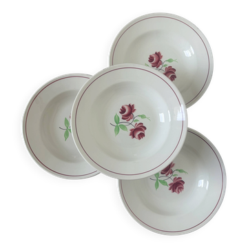4 deep plates K&G Luneville model Rose-Mai 2106209