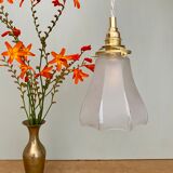 Vintage frosted glass tulip ride