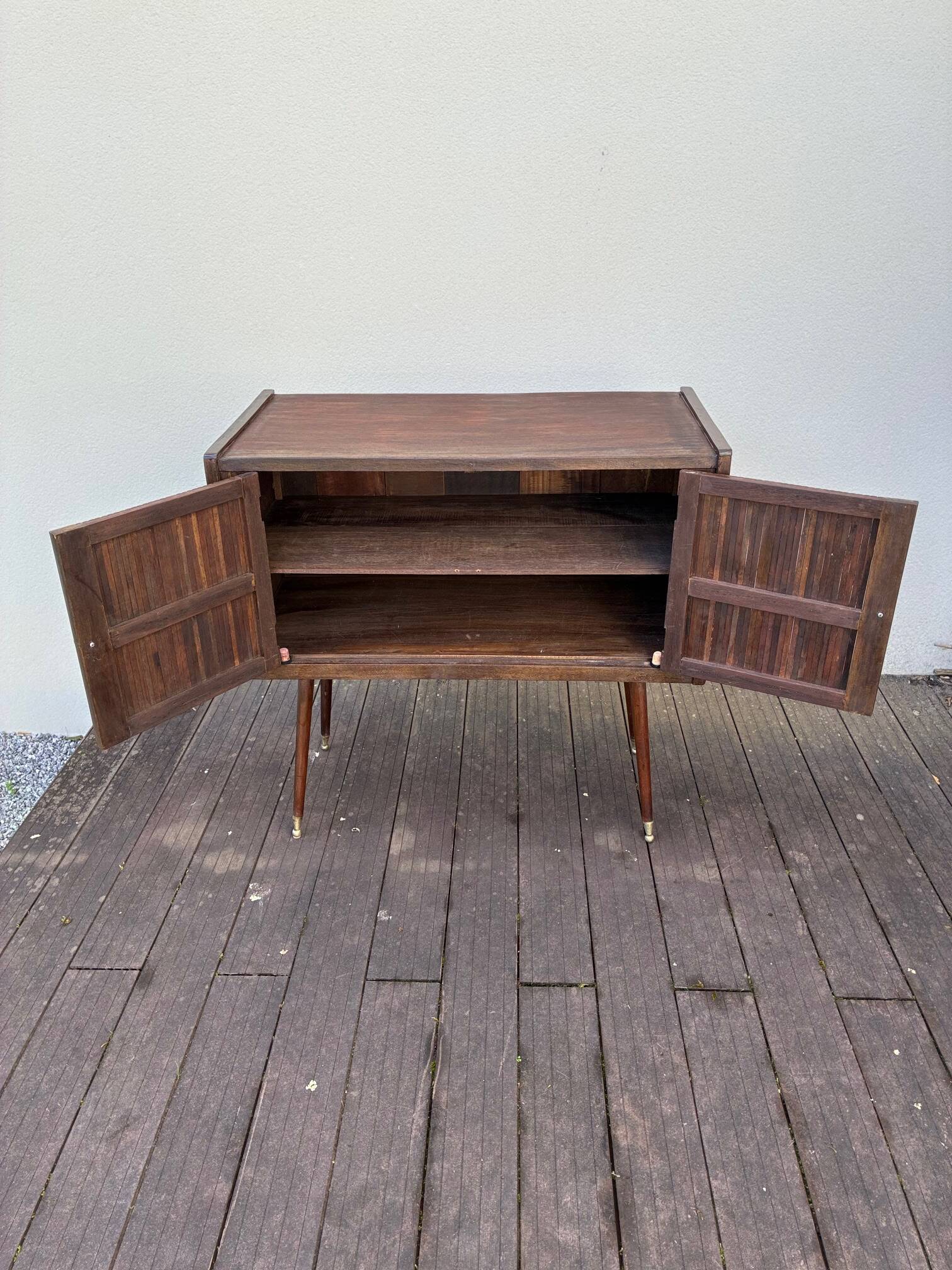 1950s-60s walnut sideboard