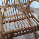 Rattan rocking chair