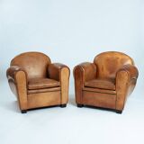 Pair of Bart van Bekhoven club lounge chairs, The Netherlands 1990s