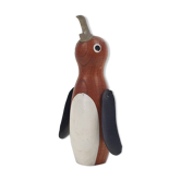 Kay Bojesen style wooden penguin bottle opener