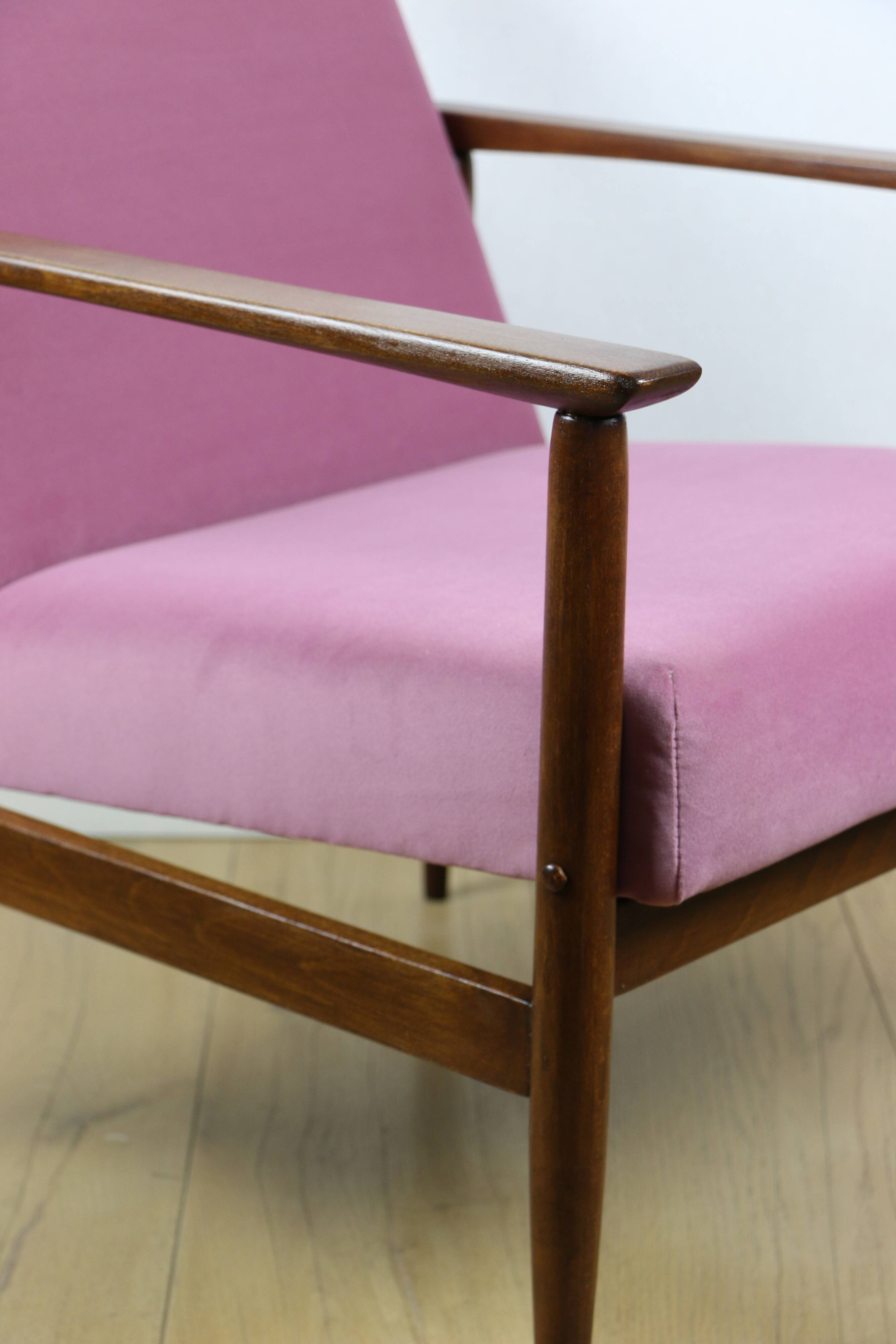 Vintage Pink Easy Chair, 1970s