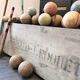 Old croquet game