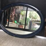 Oval Mirror "Art Deco" 68x48 cm