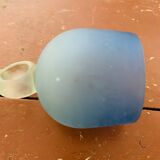 Ensemble de 6 verres à pied en pâte de verre