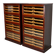 English Haberdashery Shop Cabinet with Glass Fronted Folding Doors, Ca 1920