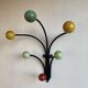 Wall mounted coat rack