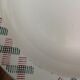 Plat creux style art deco formes géometriques vintage vert et rouge
