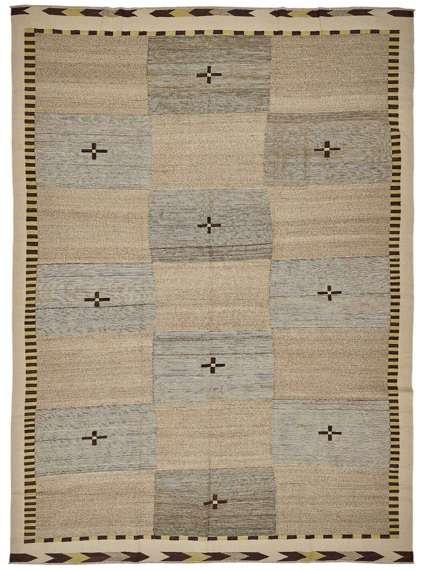 Contemporary Tribal Decorative Kilim 297 cm x 418 cm