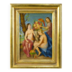 Mid 20th Century Portrait of Three Nudes Oil Painting, Framed