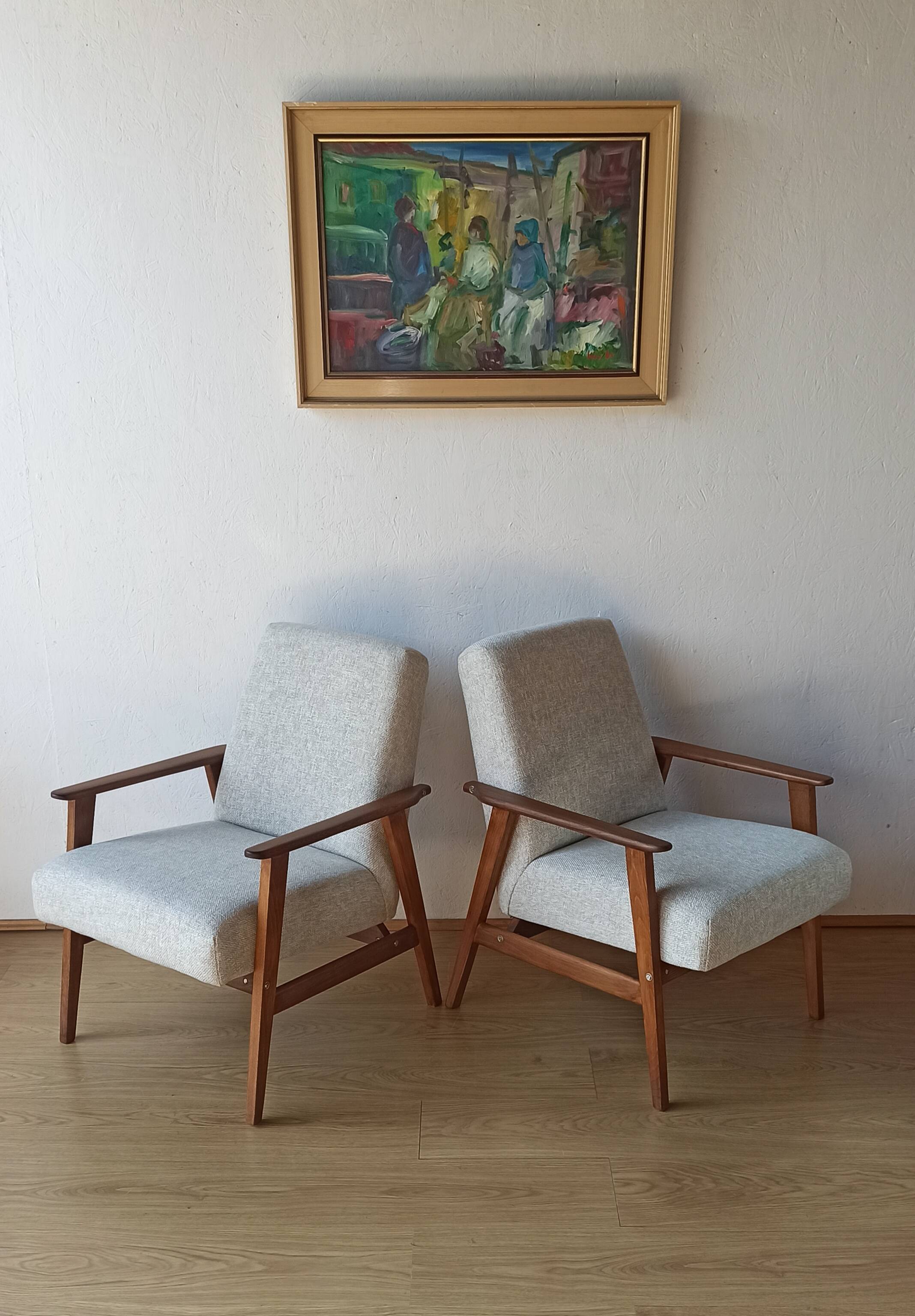 Midcentury  armchairs 1970.