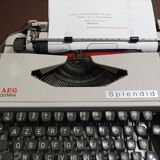 AEF Olympia Splendid typewriter from the 80s