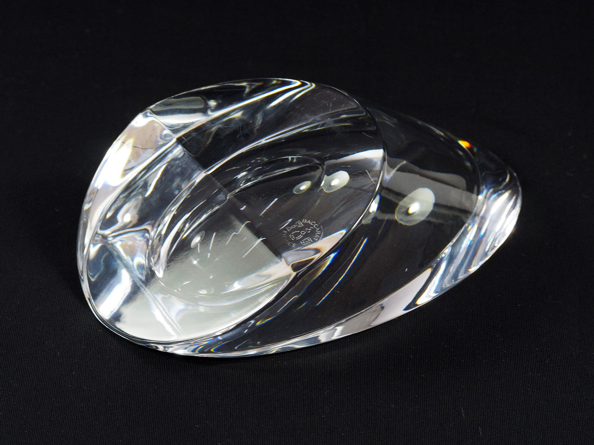 Baccarat Crystal Pipe Rest Holder Stand