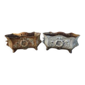Pair of cast iron planters from 1900 in Charleville - Mézières