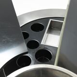 Harry’s bar rotating coffee table by Massimo Papiri for Mario Sabot Italy 1970s