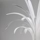 Theo Verhulst 1982 Perspex Palm Floor Lamp