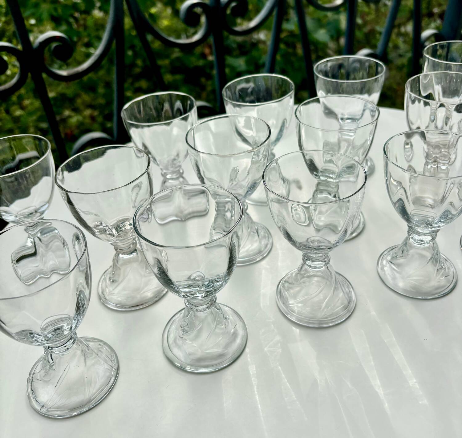 Verres Saint Louis Crystal modèle Cluny